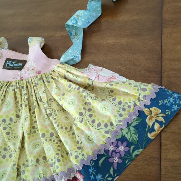Platinum Matilda Jane dress/top girls toddler little kids size 2 number 2/14 - Picture 11 of 12